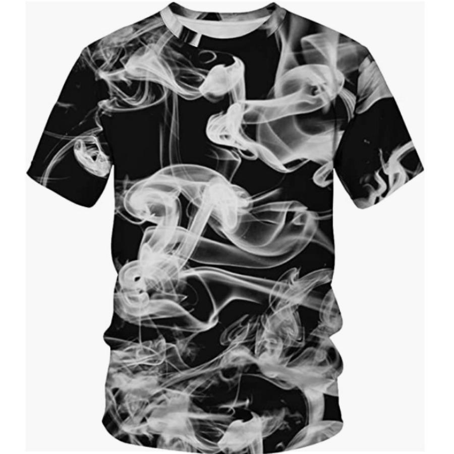 3d Print T Shirt Short Sleeve Top Men's Sport Wear Summer Round Neck Tees Plus Size Men Simple T Shirts