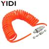 3m/6m/9M/12M/15M Pneumatic Compressed Air Compressor Spring Hose Tube Pipe Line Pipes Pu 4mm 6mm 8mm 10mm 12mm 12 10 8 6 4 2 .5