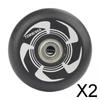 2x Inline Roller Skate Wheel, Replacement Wheels, Shoes Skating Wheels