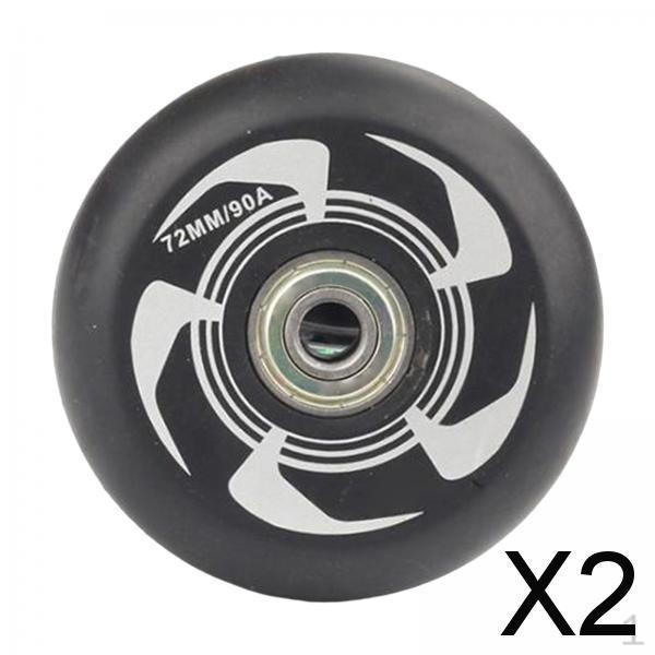 

2x Колесо для роликовых коньков, Запасные колеса, Колеса для катания на коньках