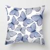 Butterfly Flower Pattern Pillowcase Car Ornaments Office Living Room Home Pillowcase