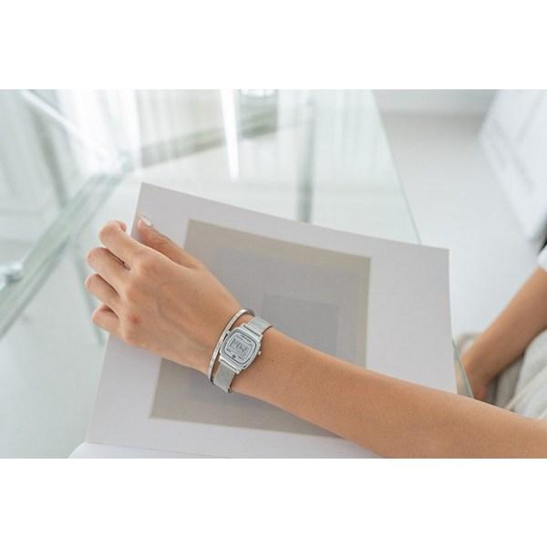 Volkswagen Women's [Volkswagen] Retro Mesh Square Electronic Watch,Korean Popular Watches