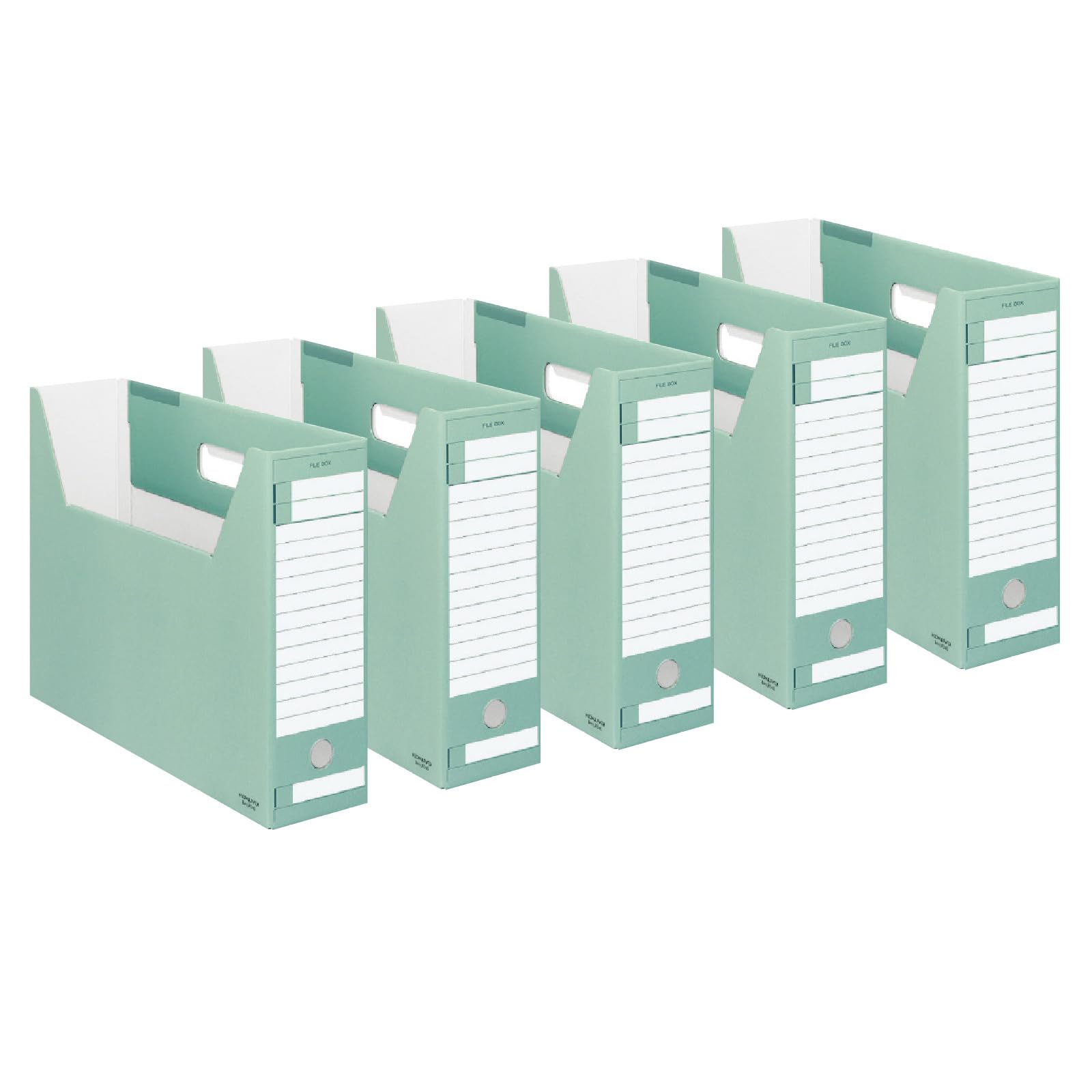 

KOKUYO Коробка-архив Intergray Тип D Для хранения Ширина 94 мм B4 Зеленый Набор из 5 штук B4-LFD-GX5
