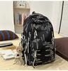 Schoolbag Schoolbag Female High School Student Class Commuter Bag Trendy Cool Ins Backpack Junior High School Girl Cute Travel Shoulders