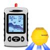 2025 New Portable Professional Sounder Wireless Cell Phone Sonar Fish Finder Fishing Probe Detector Fishfinder with Dot Matrix