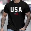 Men's Vintage Cotton T-Shirt  American Personality Route 66 Designed Short Sleeved Women Tees Casual Plus Size Men harajuku