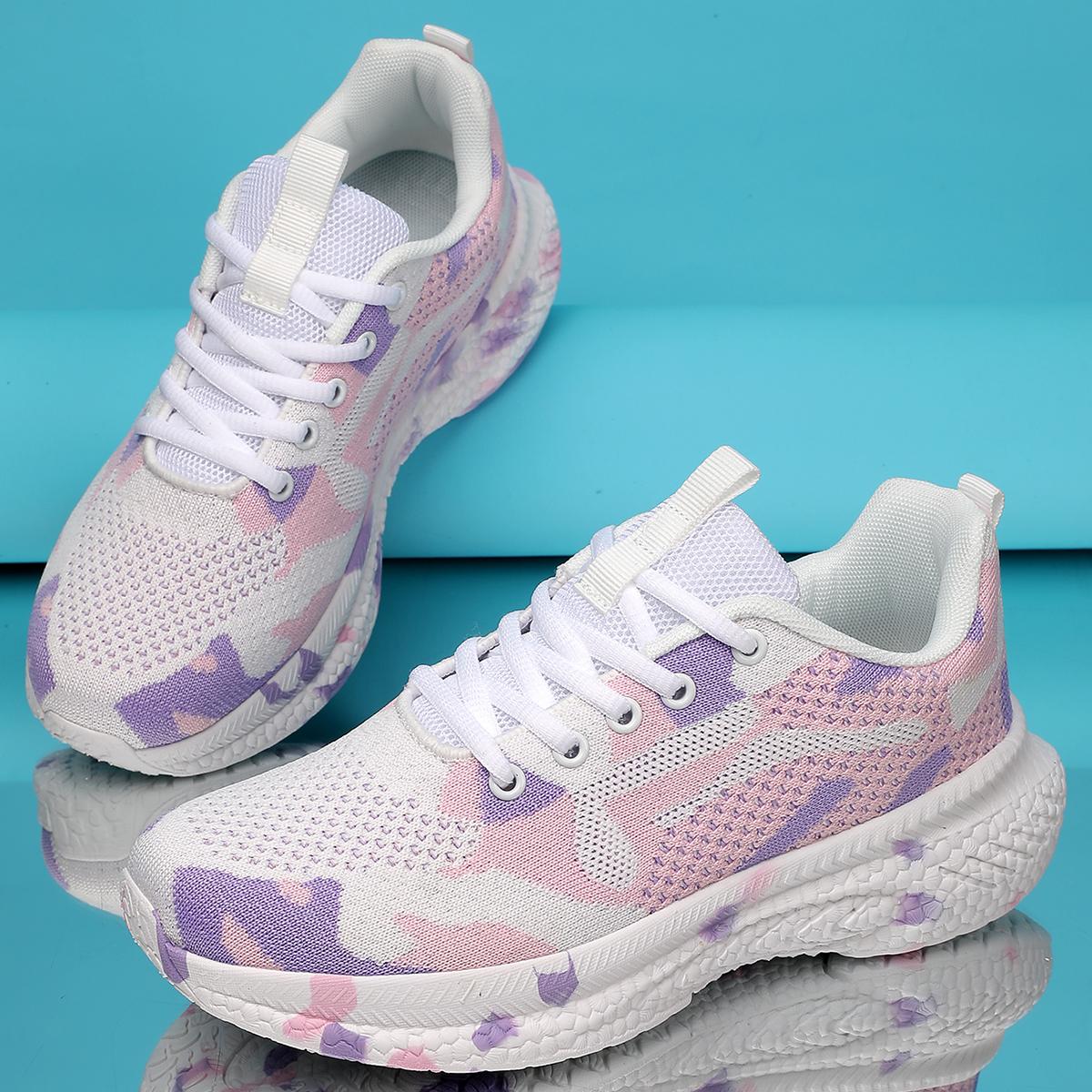 

YRZL Женская повседневная обувь Дышащие Легкие Нескользящие Кроссовки для Ходьбы, Атлетических Тренировок, Активного Отдыха, Удобная Повседневная Обувь 36