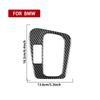 Para BMW Serie 3 E36 1994-1996 Fibra de Carbono Panel Central de la Palanca de Cambios Recorte Cubierta Accesorios de Coche Pegatina Decorativa Interior
