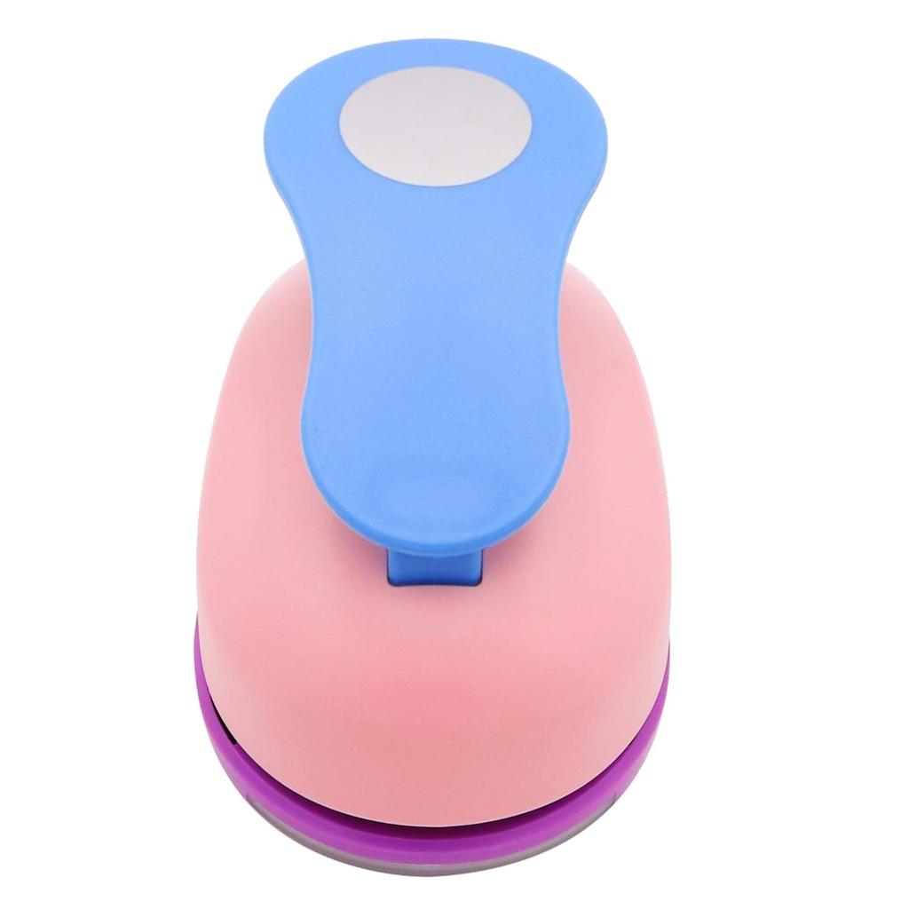 Jeemiter 3 Inch Circle Hole Punch Craft Lever Punch Handmade Paper Punch Candy Color by Random, 3 Inch Circle Cutter