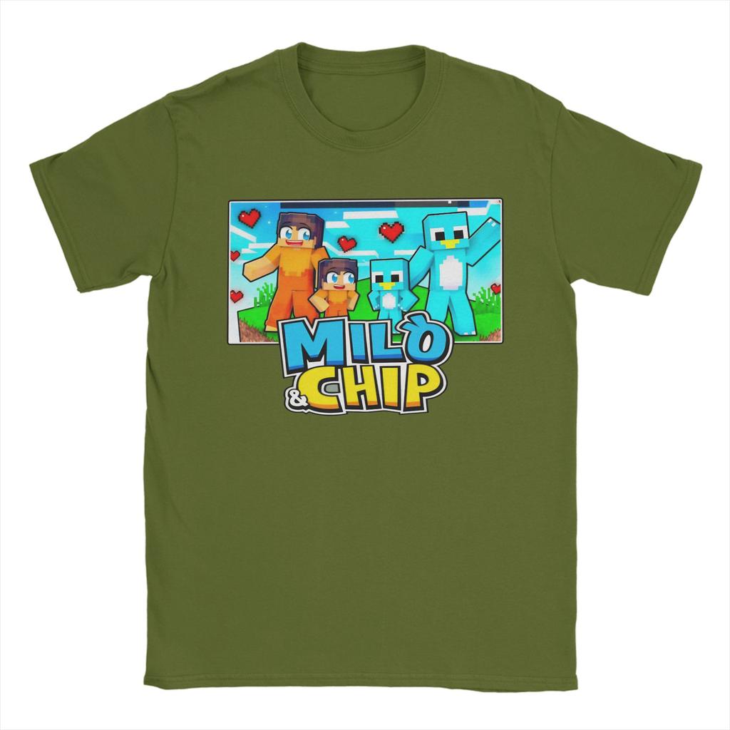 milo and chip Accessories Unisex T Shirt 100 Cotton Tee Printed Tshirt Clothing