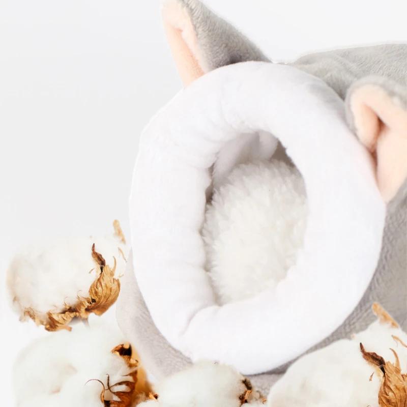 Hamster Soft Warm Bed Rat Hammock Pig Squirrel Winter Pet Toy Hamster Cage House Hanging Nest Mat House Bed Animal Mice Rat Nest