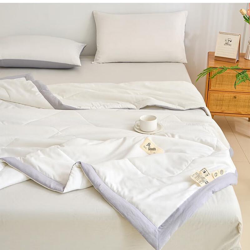 Qixiai Sommerdecke aus gewaschener Baumwolle
