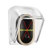 1 Piece Wireless Rainproof Doorbell Box Outdoor Transparent Doorbell Box Doorbell Rain Cover Diy Accessories