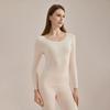 Hengyuanxiang Women's Antibacterial Seamless Thermal Underwear Set