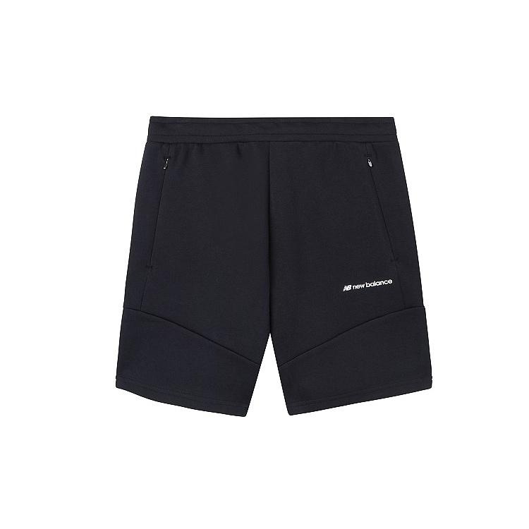 New Balance Trendy Logo Shorts Asia Sizing  Black  Men s AMS01501-BK XL