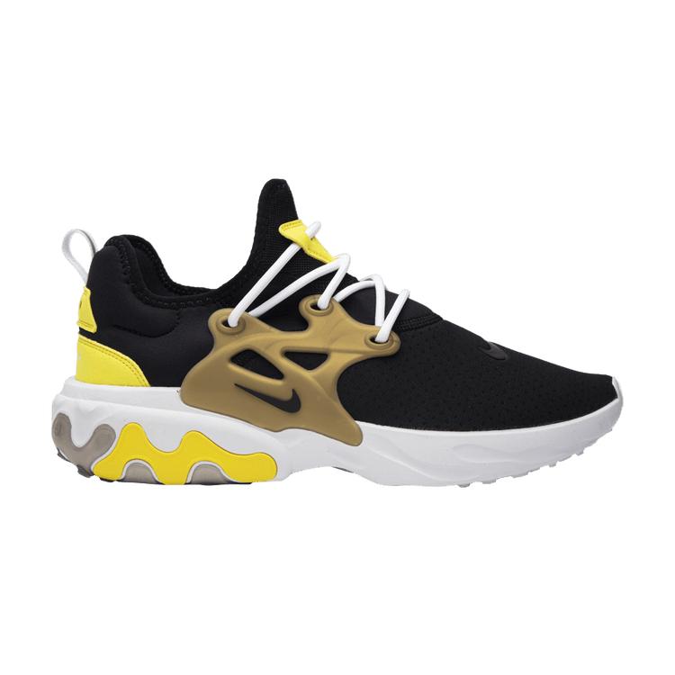 Men's Sneakers Nike React Presto Brutal Honey Black/Black-Yellow Streak-Metallic Gold-White