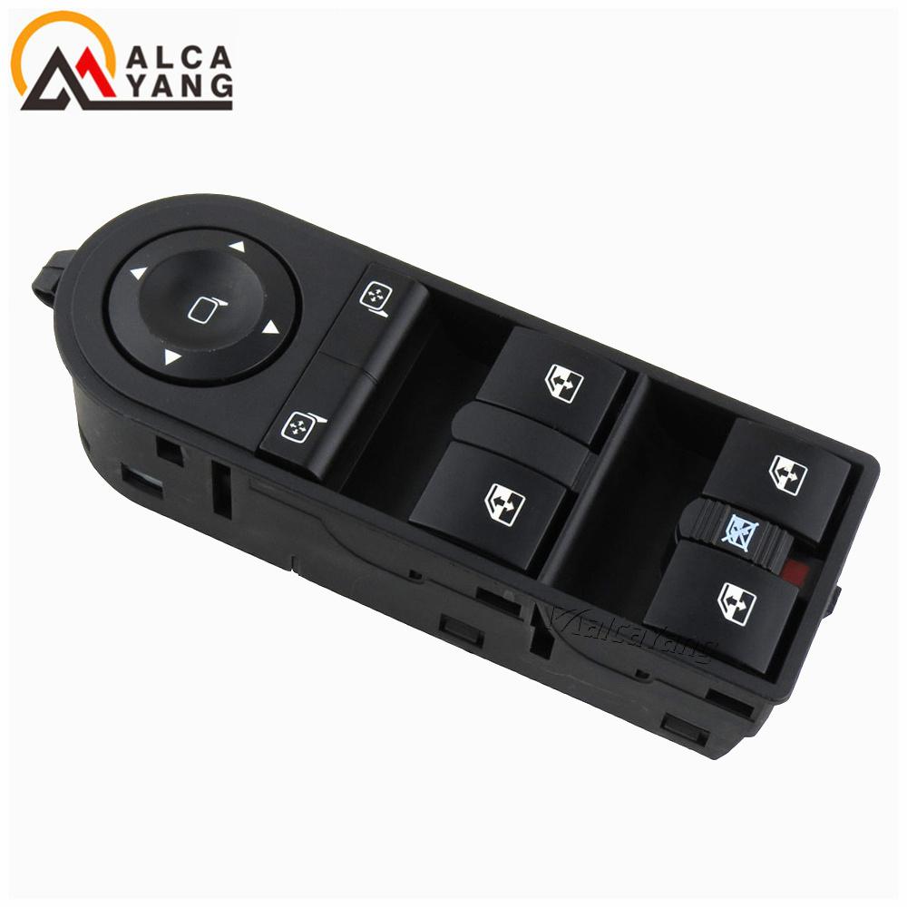 Front Left Electric Control Master Switches 13228699 13215153 Power Window Switch For Vauxhall For Opel Astra H Zafira B Kombi Switches4