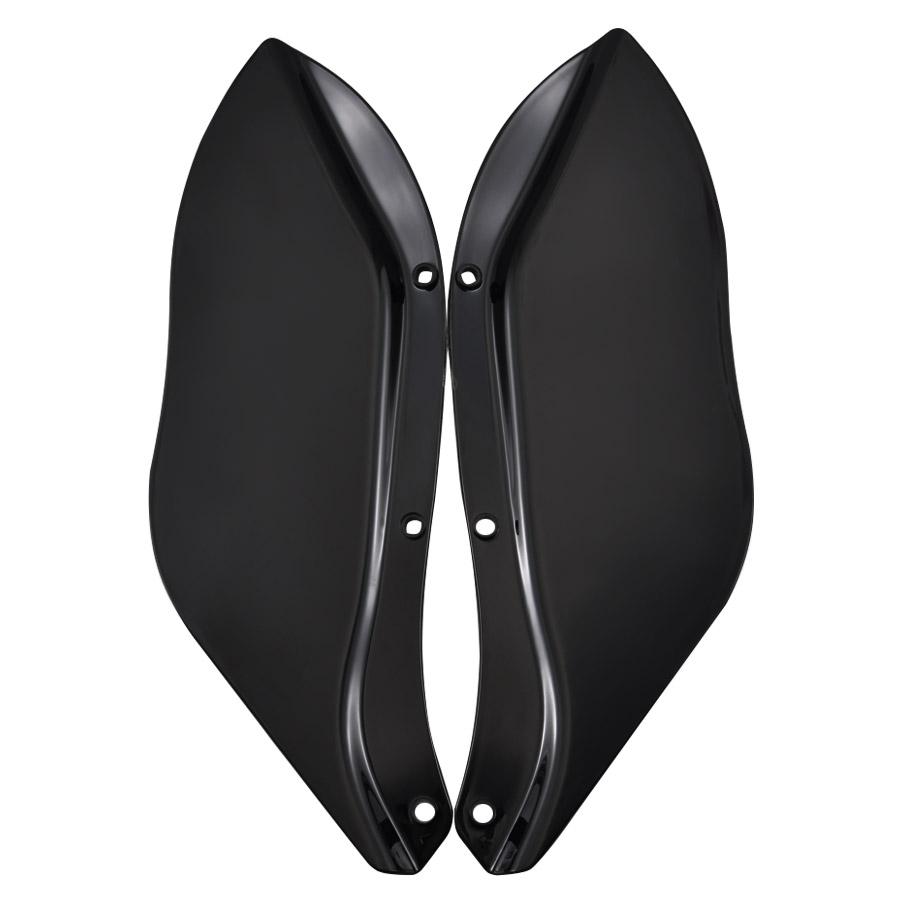 

Motorcycle Part Side Wing Windshield Air Batwing Deflector Plastic Fairing For Harley-Davidson Touring FLHR FLHT FLHX 1996-2013 чёрный