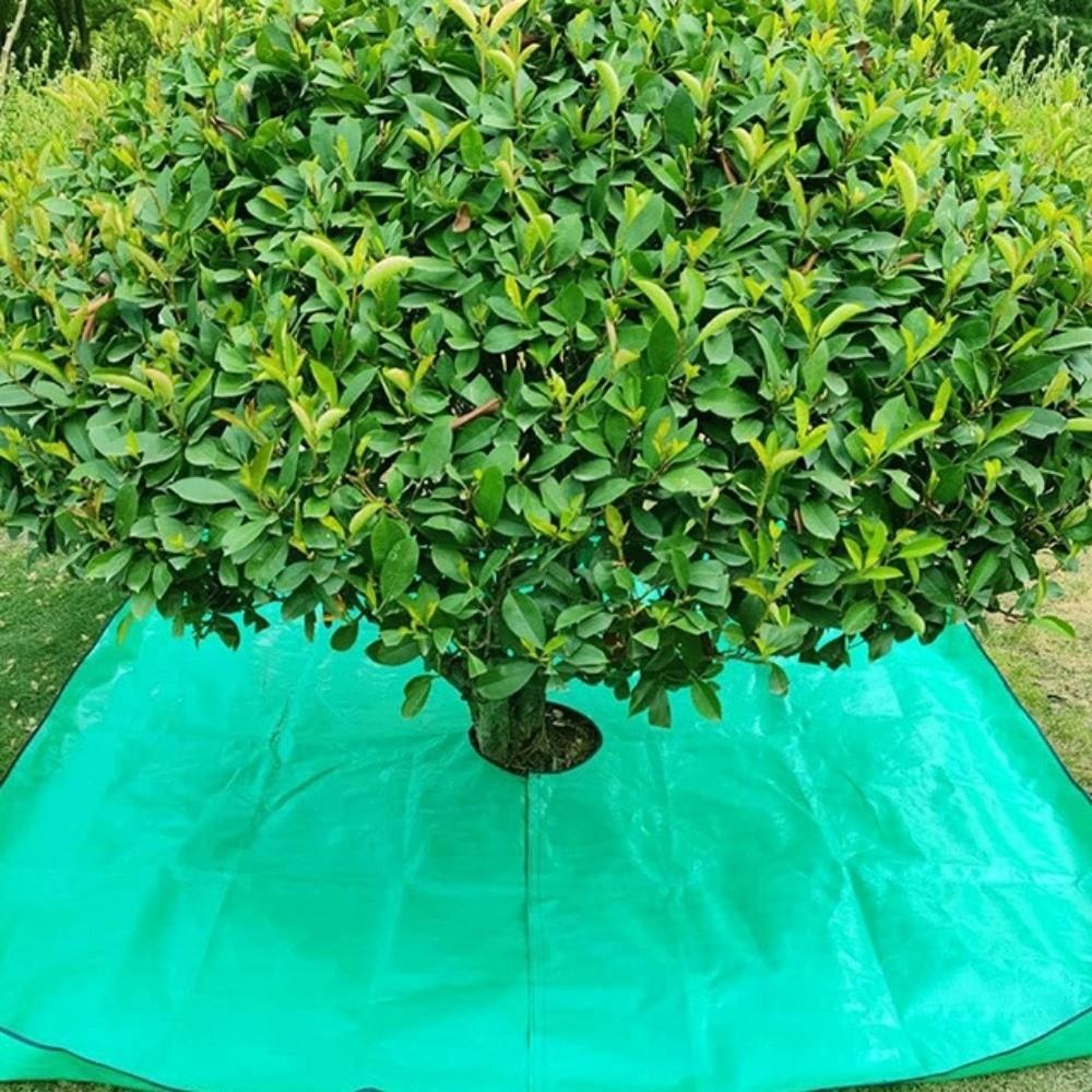 Waterproof Fallen Leaves Collection 1m 3.28ft Shrub Base Mulch Mat Garden Lawn Yard Maintenance