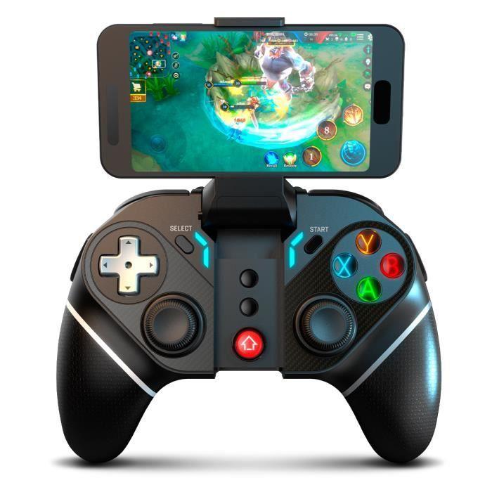 Gamepad - KROM - Krom Kexal - Bluetooth 5.0 - Compatible PC/Nintendo Switch - Noir