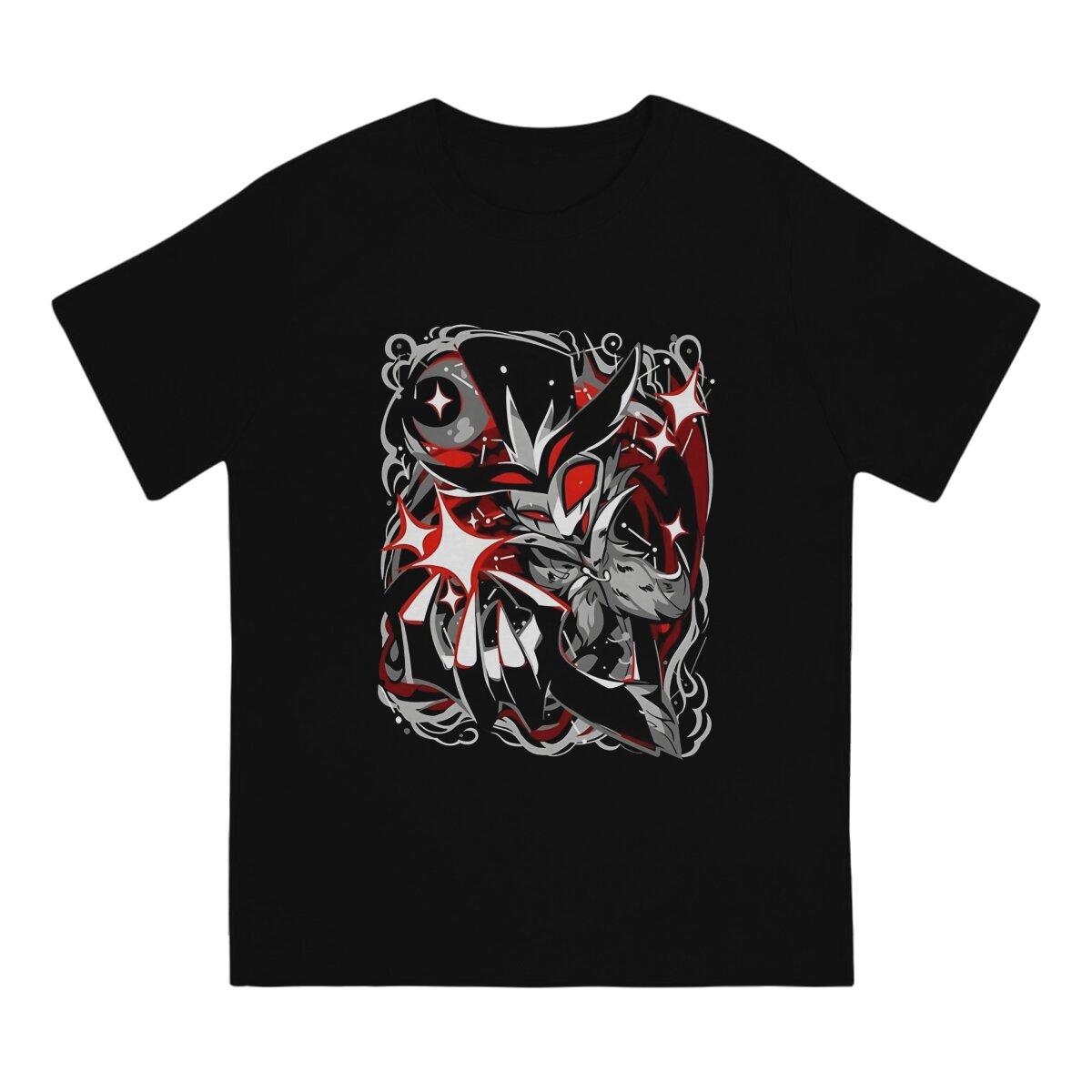 Demon Mask Artwork Graphic Print T-shirt M