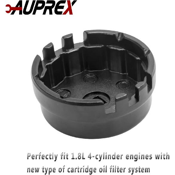Oil Filter Wrench Tool For Toyota Corolla, Prius, Prius Prime, Prius V, Matrix, CT200H, Scion IM/IQ/XD With 1.8 Liter Engines, 64Mm 14 Flute Cup