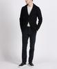 Panicale Navy Denim Patch Wool Knit Jacket