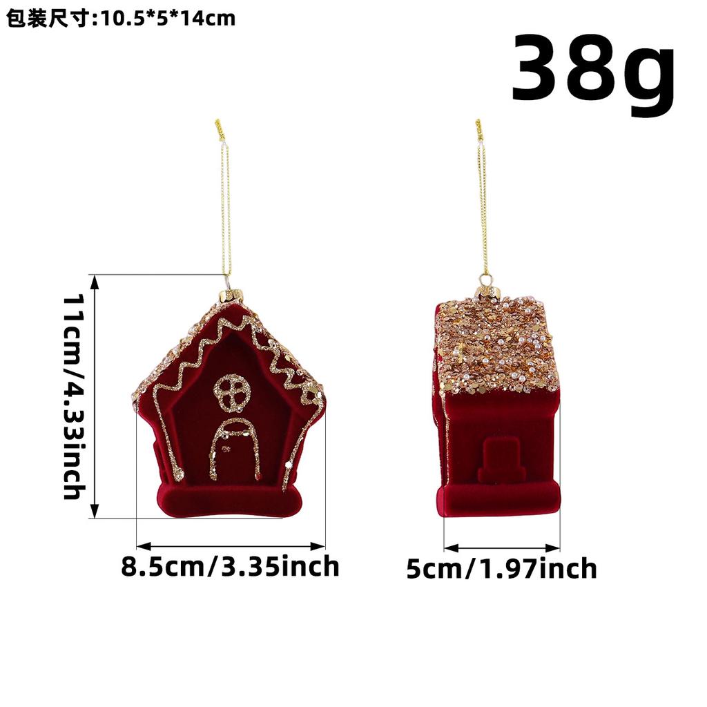 1/5PCS Christmas Acrylic Ornaments Bow Snowflake Water Drop Star Diamond Shape Christmas Tree Window Hanging Decorations