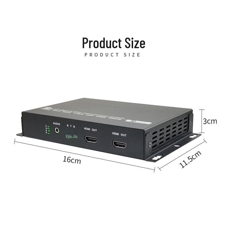 HDMI Fiber Optic Extender with Audio & RS232