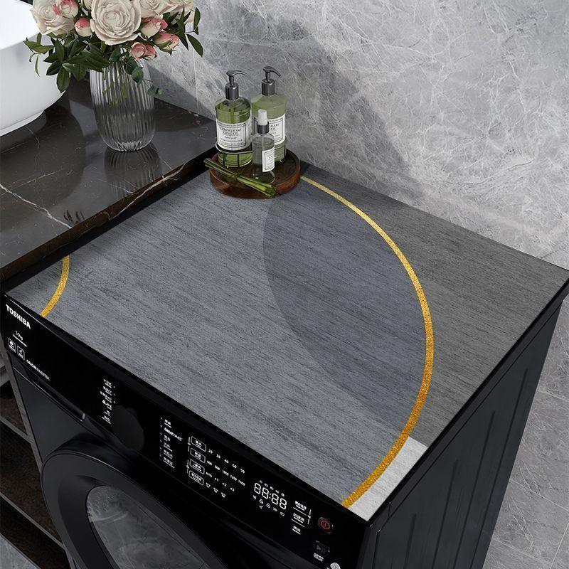 Diatomaceous earth washing machine cover mat, multi-purpose household cover, dustproof and sunproof mat