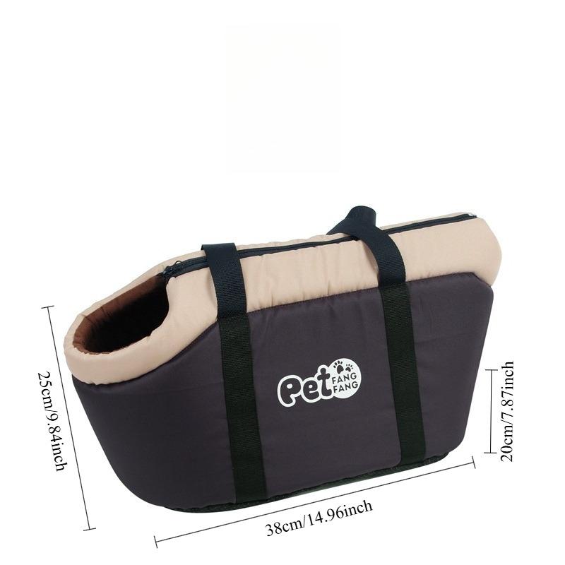 1pcs Portable Pet Carrier Bag Foldable Single Shoulder/Handheld Dog & Cat Bag Travel Pet Tote for Outdoor Outings