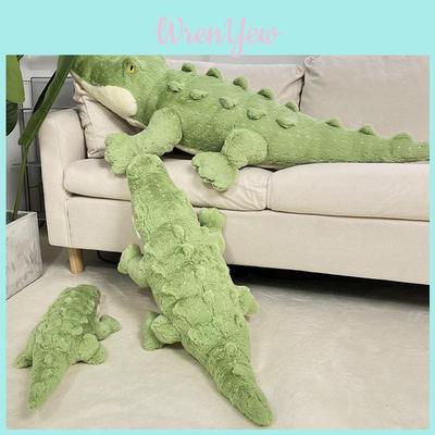 Crocodile Plush Toy Giant Pillow With Pp Cotton Filling For Kids Sleep And Play