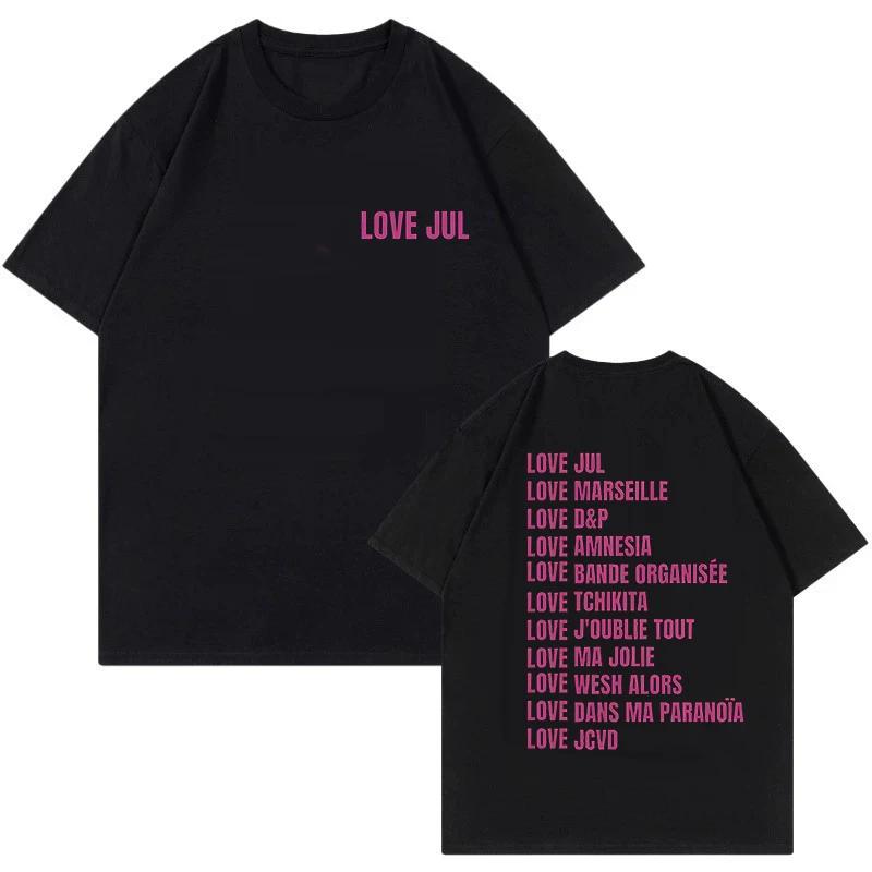 

Rapper Jul Graphic Vintage Tshirt UNISEX Women Fashion Hiphop T Shirt Funny Summer Short Sleeve Tshirts Aesthetic Streetwear 4XL