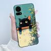 Cute Case For TCL K23 / TCL K24 Funda TCL 50 LE T510SPP Capa Printing Shell Protective Cover Soft Silicone Cartoon Black Casing