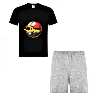 Children's Set T-shirt + Cotton Shorts