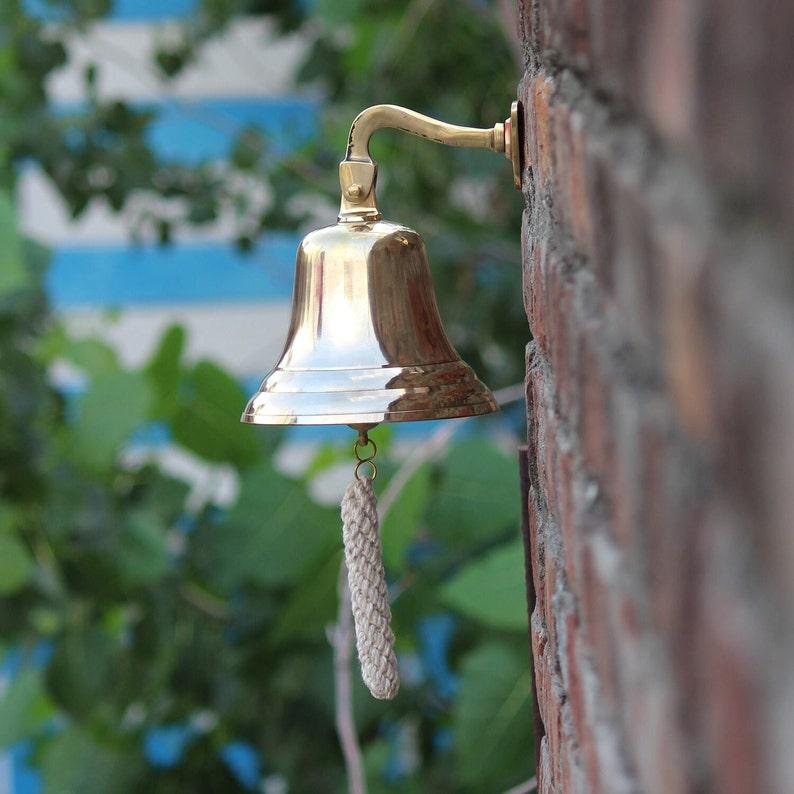 Brass Door Bell, Perfect for Home - Boat - Pub - Restaurant - Hotel - B&B Stocking Filler Secret
