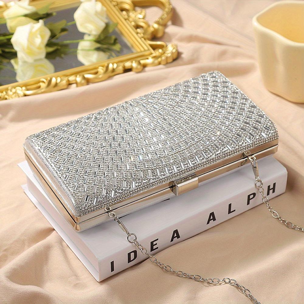 Modische Abend-Clutch-Tasche für Damen Kann in der Hand, über der Schulter oder als Crossbody getragen werden Geeignet für formelle Anlässe