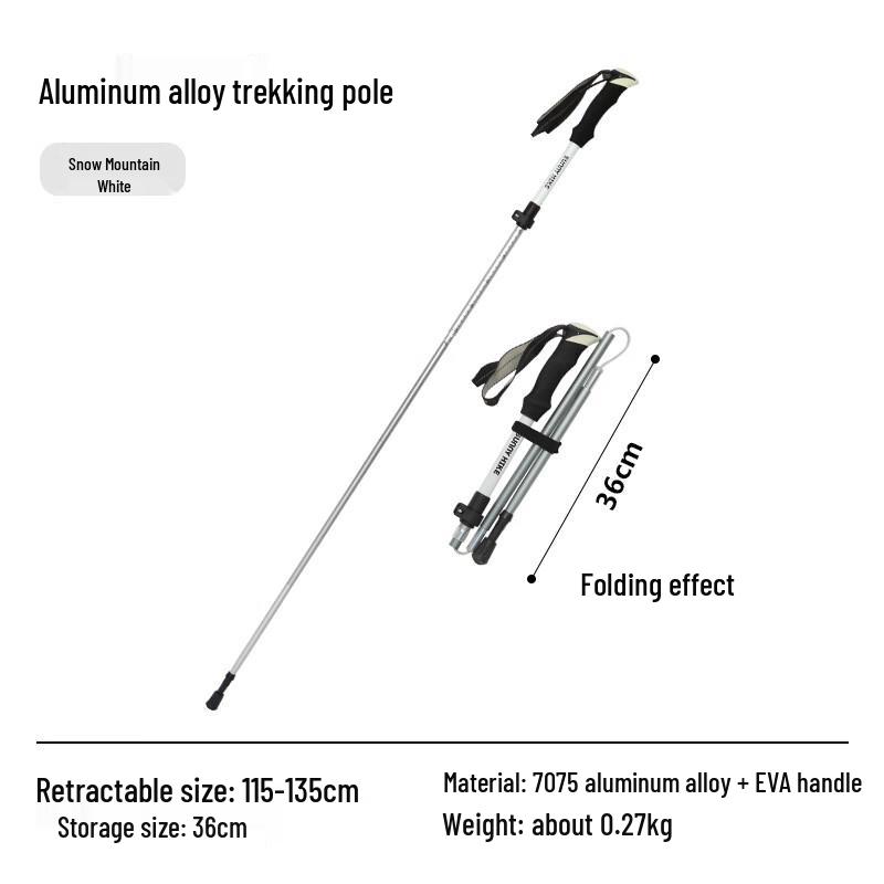 Nufeng Aluminum Alloy Folding Trekking Pole