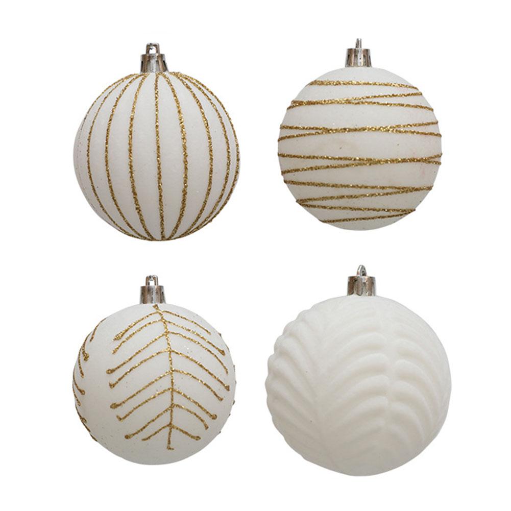 Hanging Decor Perfect for Bridal Shower Party 6PCS Christmas Ball Ornaments
