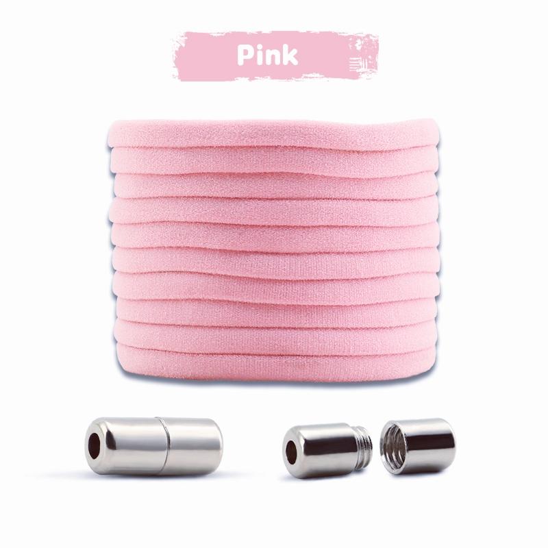 New Unisex with Metal Buckle for Quick on/Off Suitable for A Variety of Shoes Half-Circle Elastic Shoelaces 1Pair/3Pair
