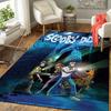1Pc Scoobydoo Mystery Night Rug, Office Carpet Indoor Outdoor Doormat, Non-Slip, Comfortable, Living, Christmas Halloween, Xmas Gift L1102