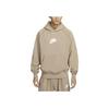 Nike Sportswear Logo Pullover Hoodie Men hoodies Khaki HJ1465-247