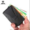 Carbon Fiber RFID-Blocking Minimalist Men's Card Holder Wallet