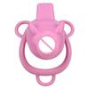Wholesale Adjustable Cute Devil Shaped Resin Cage with Different Combination Chastity Cage for Male Bondage