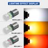 BLALION 2 PCS P21/5W BA15S 1156 LED Bulb PY21W BAY15D 1157 Turn Signal Light 12V 7000K Reverse Brake Stop Parking Backup Bulbs