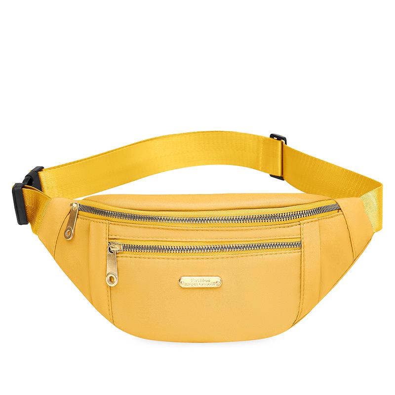 Women's Oxford Cloth Multi-compartment Crossbody Bag with Korean Style