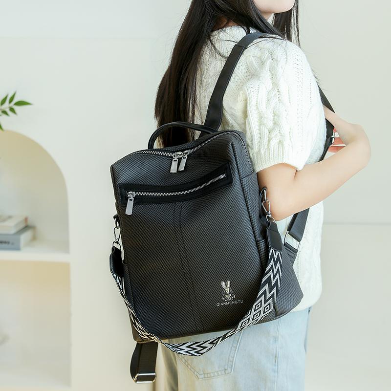 Women's Backpack Multi-Function Shoulder Bag Large Capacity Student Schoolbag