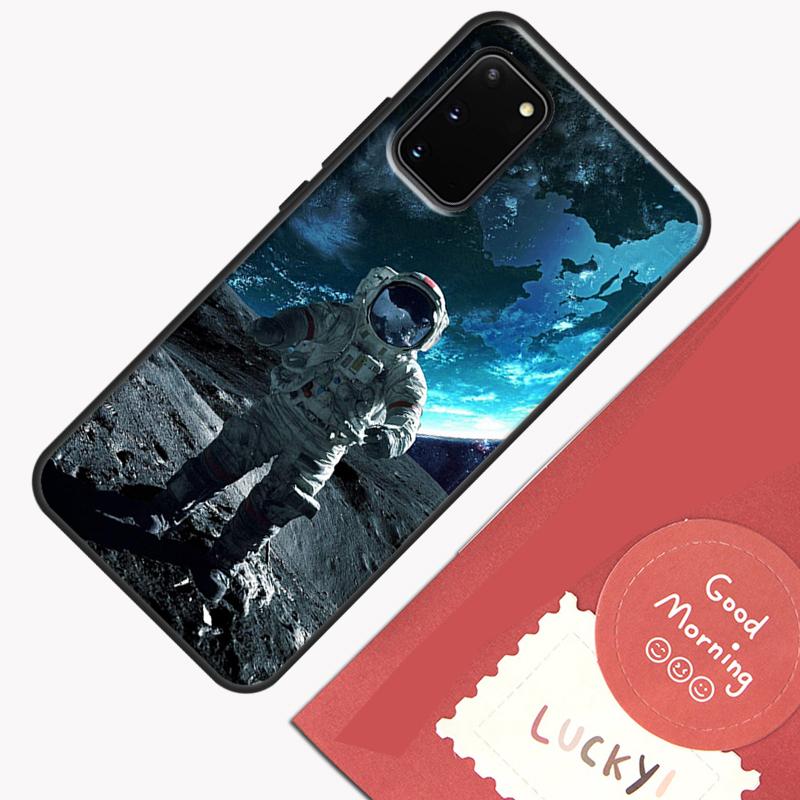 Astronaut Star Space Phone Case For Samsung Galaxy S24 S26 Ultra S20 S21 S22 S23 S25 Plus S10 S25 FE Cover Shell