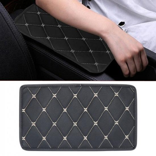 Car Armrest Pad Cover Center Console Box PU Leather Cushion Mat Car Accessories