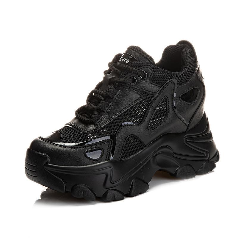 Inner height increase summer dad shoes platform breathable ins sports and leisure shoes A1